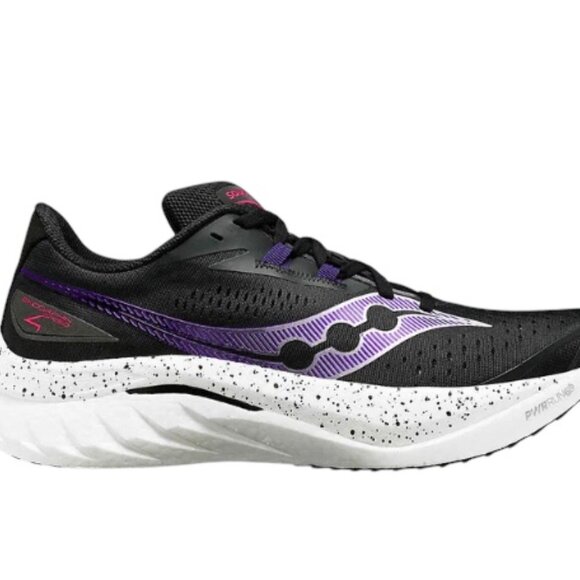 Womens Saucony Endorphin Speed 4 Black Running Shoes Size 6 S10940-100 (NEW) - Picture 2 of 7